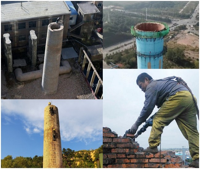 拉萨拆除烟囱:专业厂家的服务承诺与优势